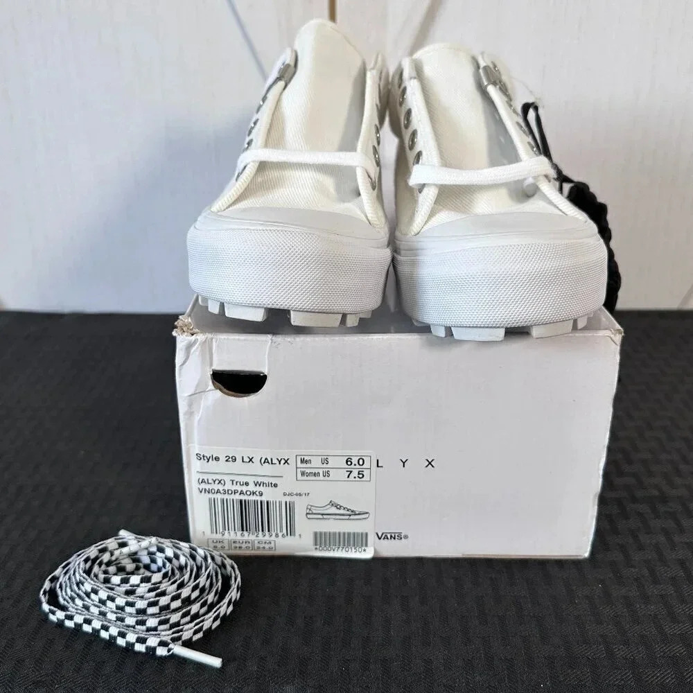 RARE Vans Vault Style 29 LX (Alyx) Sneakers - Picture 11 of 13